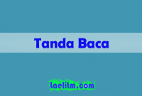 Tanda Baca Tanda Baca